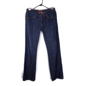 Womens Tommy Jeans Red Label Size 7 Dark Wash Bootcut   3259